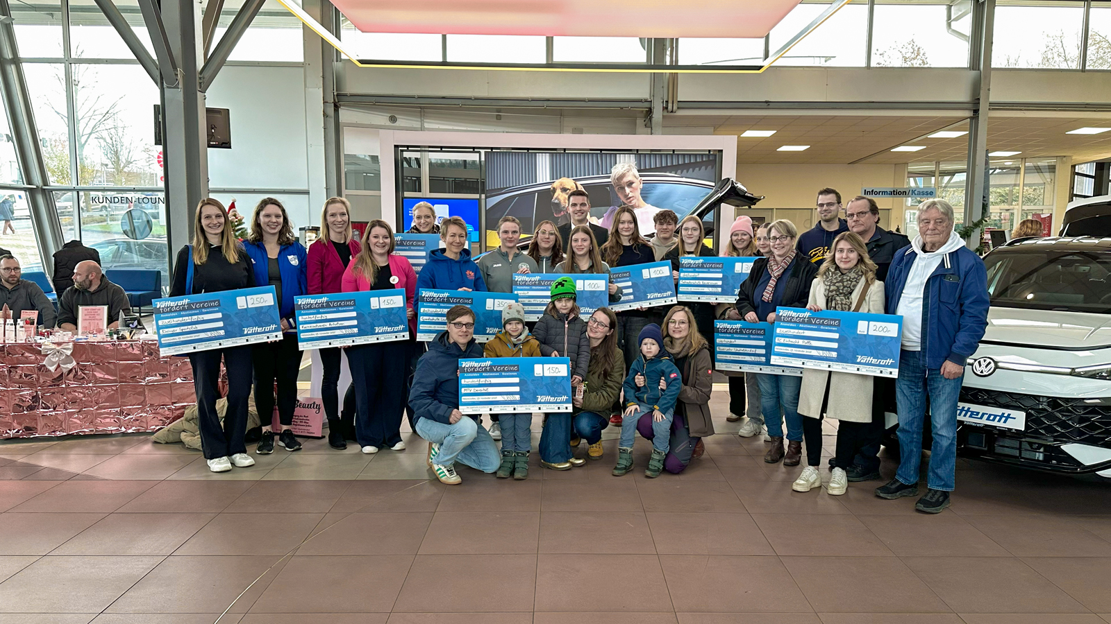 „Vatterott fördert Vereine“ – Brakeler Blitze auf dem 1. Platz