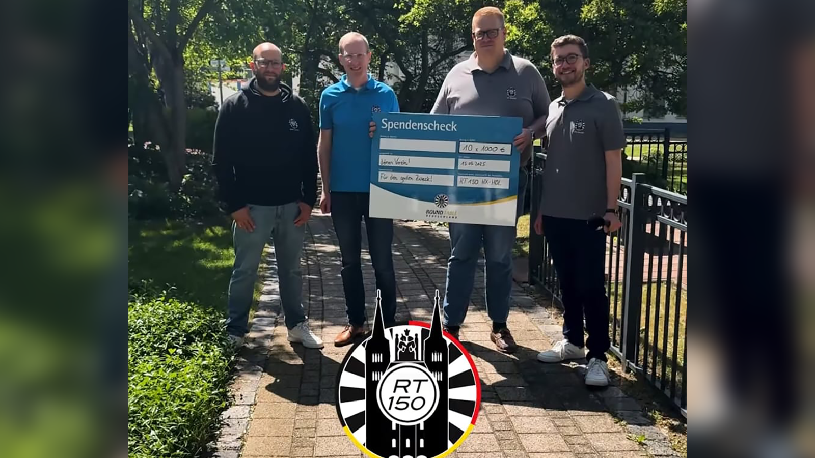 10.000 Euro für die Region: Round Table 150 sucht Herzensprojekte