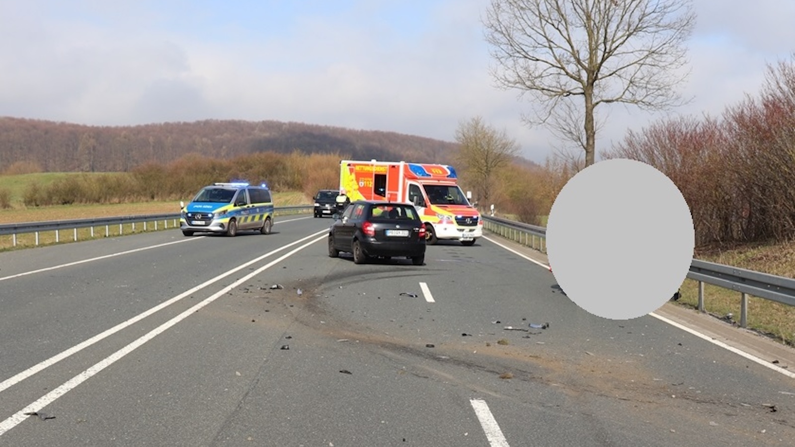 26-jähriger bei Verkehrsunfall verletzt